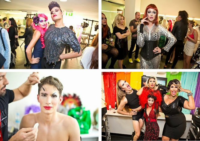 Australasian College Drags and Divas Makeup and Hair 2014