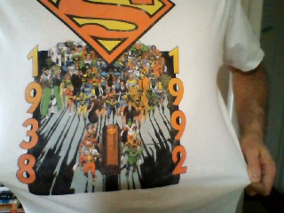 death of superman t shirt