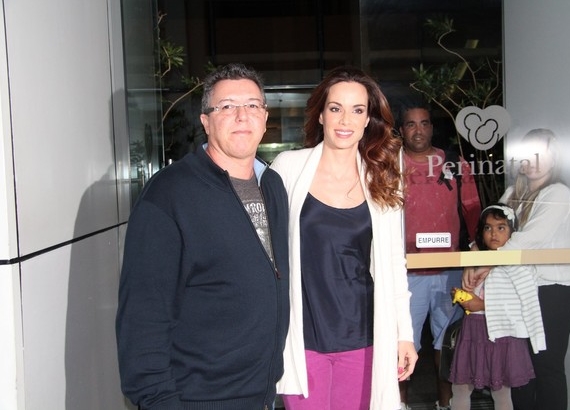 Boninho e Ana Furtado