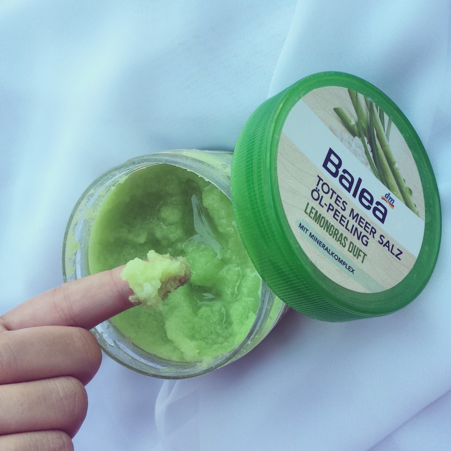 Little obsessions Balea sea salt body scrub