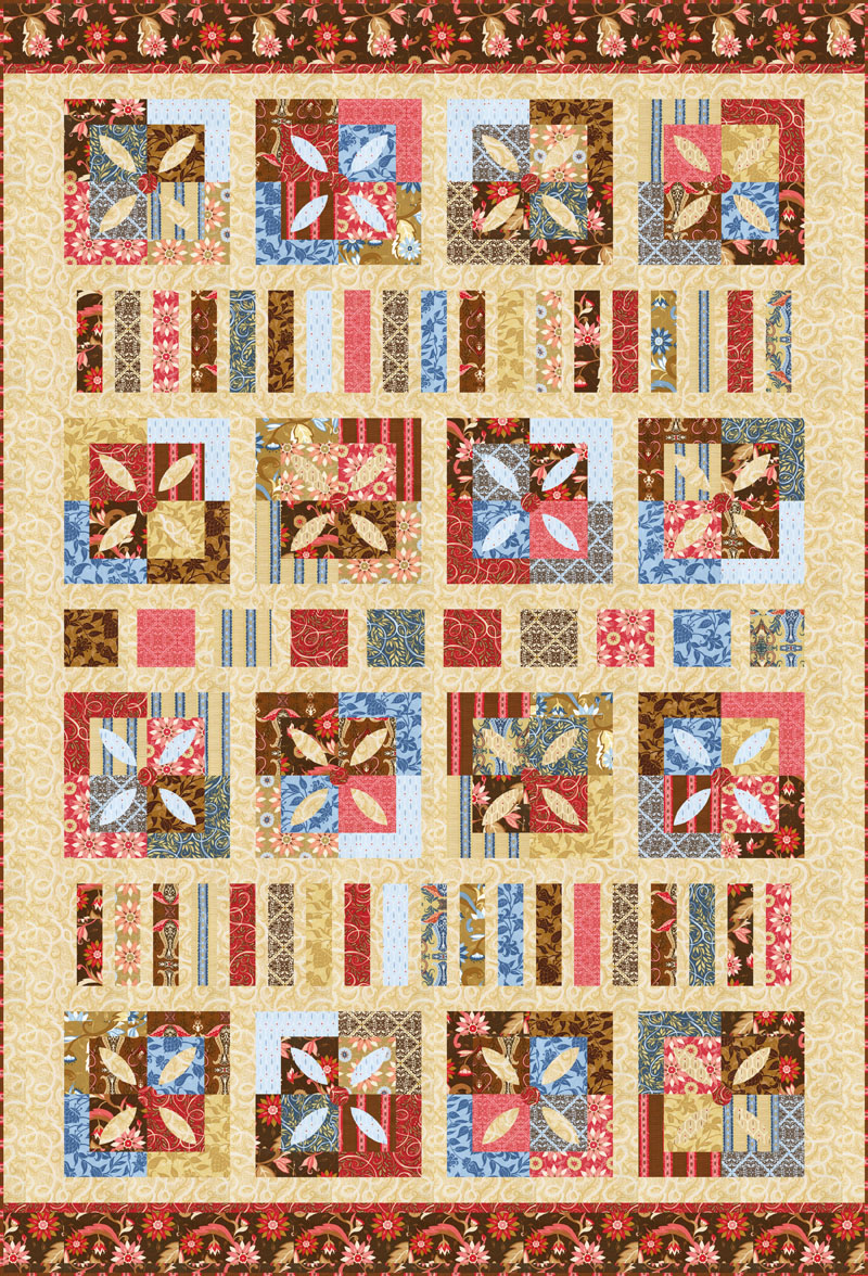 Amanda Murphy Design Swiss Chocolate complimentary pattern in a kit!