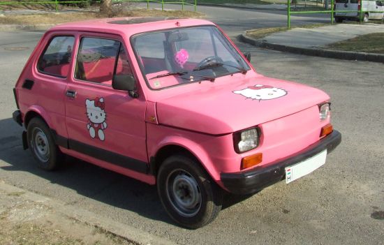 Hello Kitty Cars