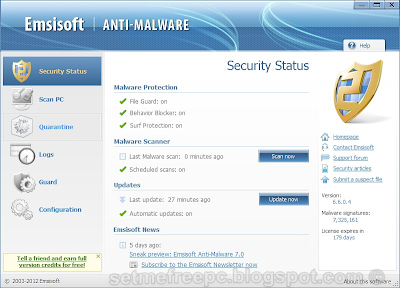 Expired - Emsisoft Anti Malware - 6 month GIVEAWAY ... Expired - Emsisoft Anti Malware - 6 month GIVEAWAY ...