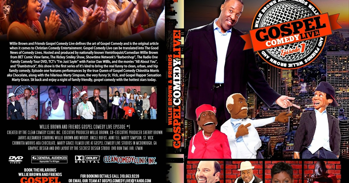 Willie Brown's Journey Of Faith Our New Standup Comedy DVD for the