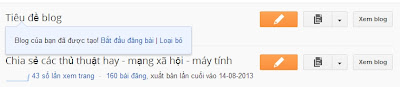 Cách tạo một blog bằng blogspot Cách tạo một blog bằng blogspot