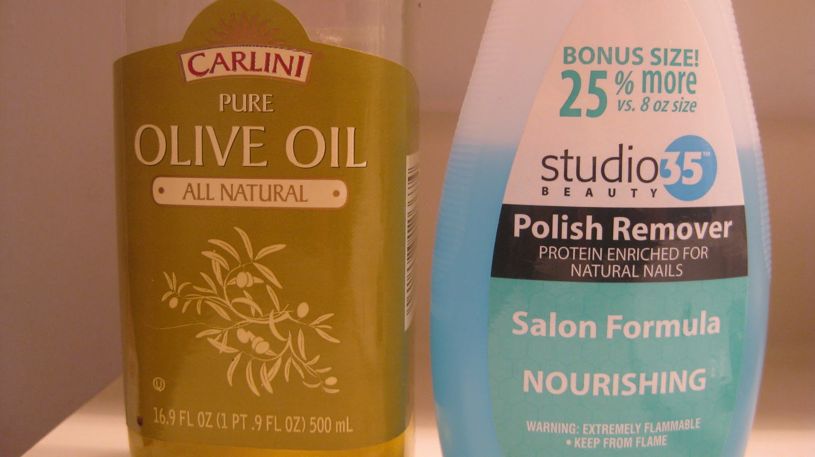 Add Olive Oil To Acetone or Nail Polish Remover Dina's Days