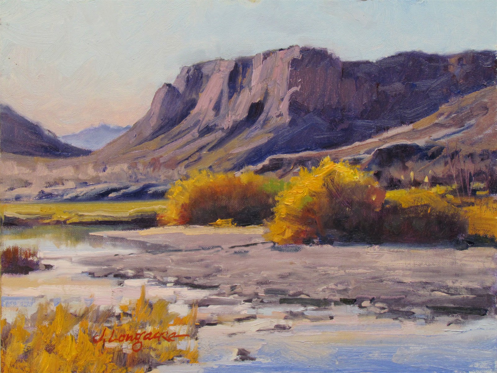 Landscape Artists International "SMUGGLERS' CROSSING" plein air