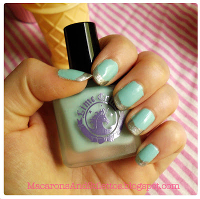 Lime Crime Nail Polish Once in a Blue Mousse Swatch Lime Crime Nail Polish Once in a Blue Mousse Swatch