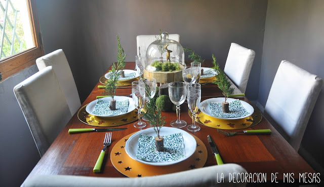 Decoracion Mesa de Navidad 2015