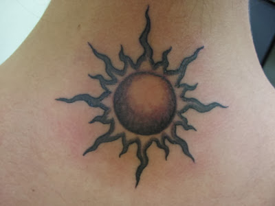 Desenhos de Tatuagens Femininas de Sol