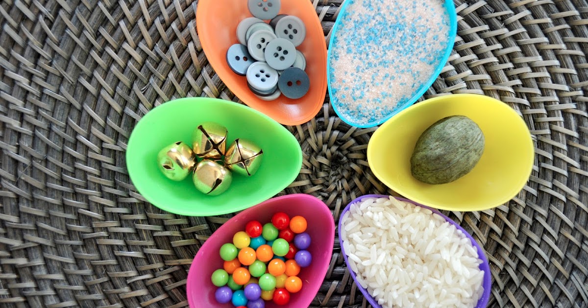 Olive Inspired Avery's First Easter Shaker Eggs!