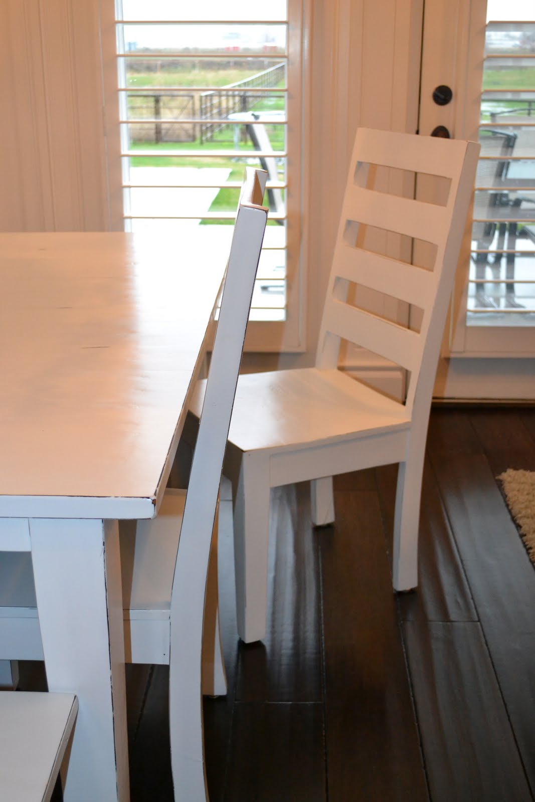 JenNY & AShlEY's ReDOs Rachel's Kitchen Table & Chairs ReDO