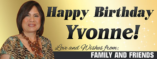 Happy Birthday Yvonne | Tambay Arts