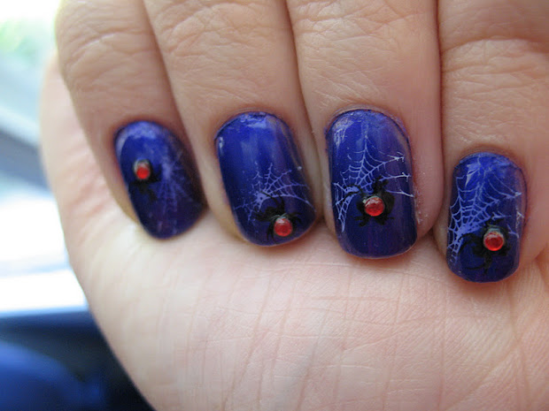 moondancerjen's nails halloween