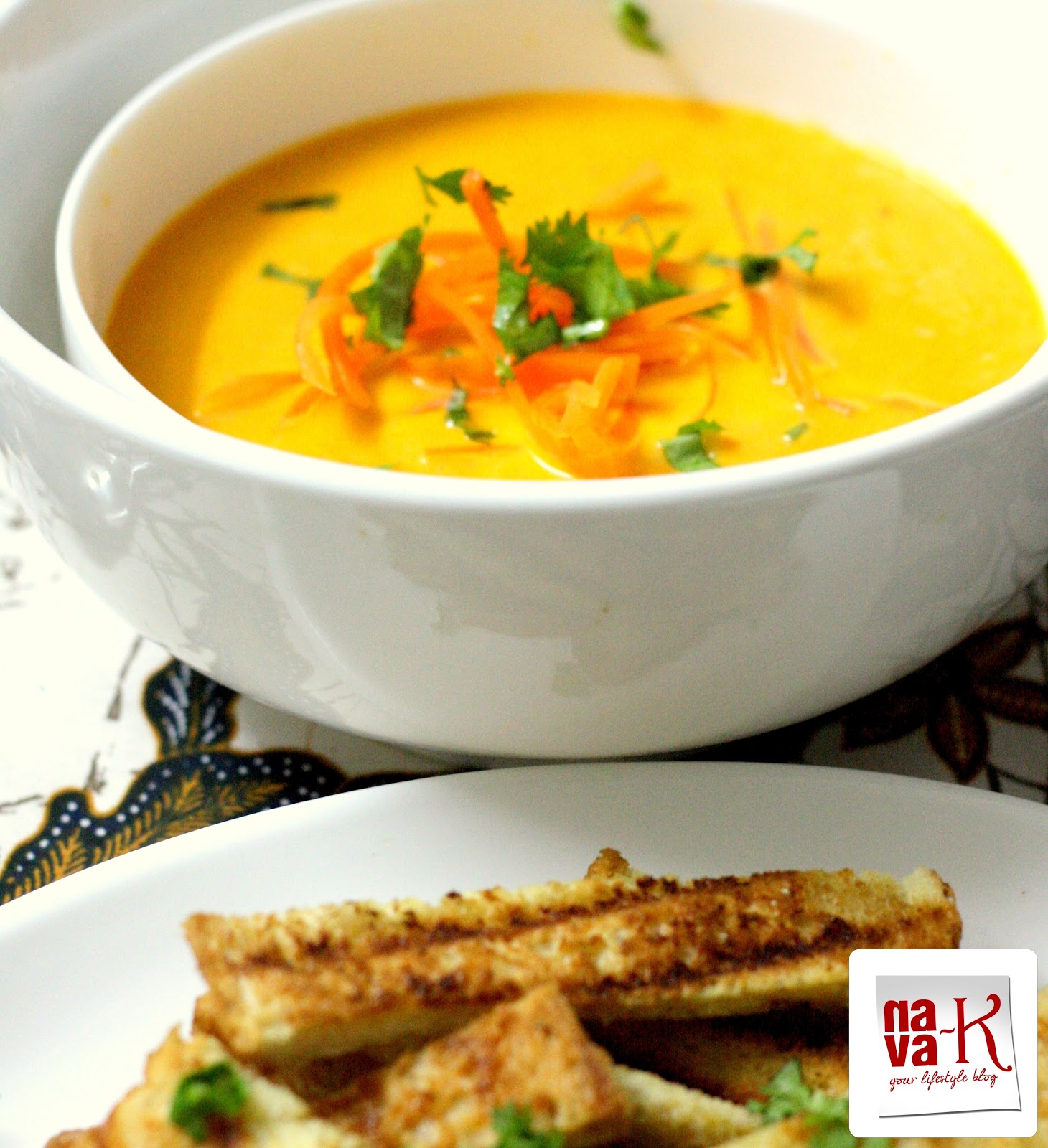 navak Thai Carrot Soup