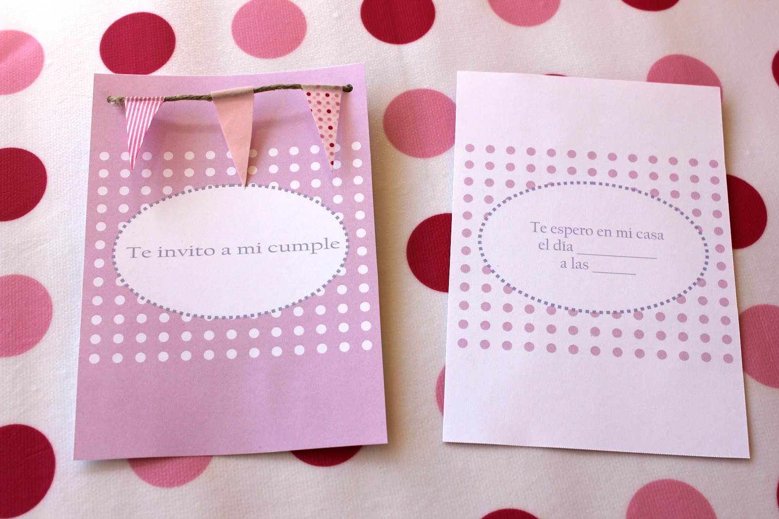 invitaciones para cumpleaños de niña