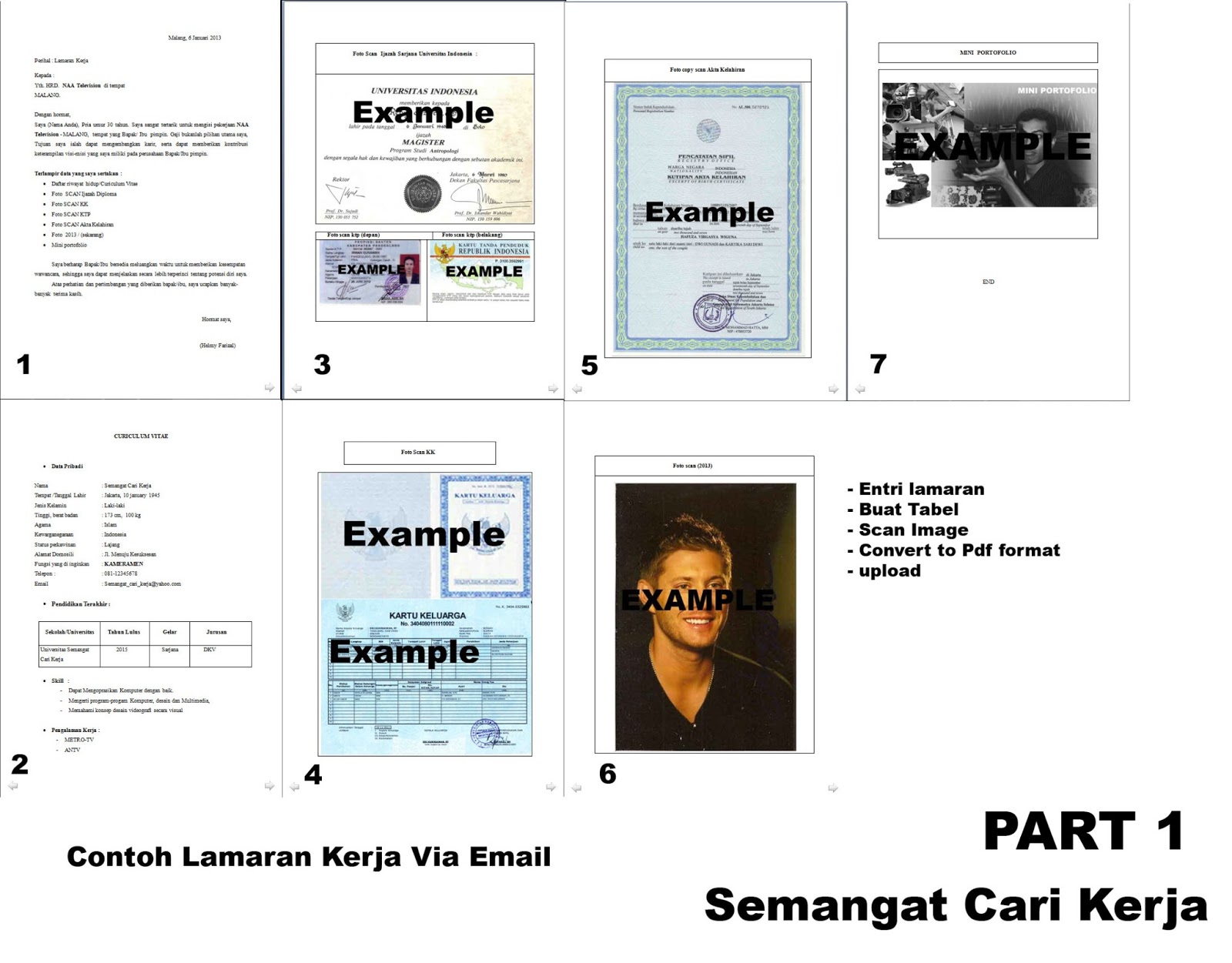 Contoh Curriculum Vitae Yang Menarik PdfDownload Free ...