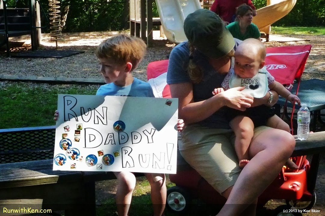 The BEST races bring out the whole family! At the Prospect Bandit Run (PBR 5K) in Waltham, MA.