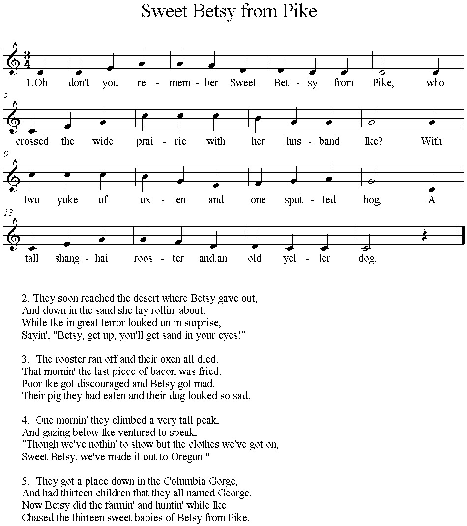 Folk Songs in 3/4 Time Exclusive Music