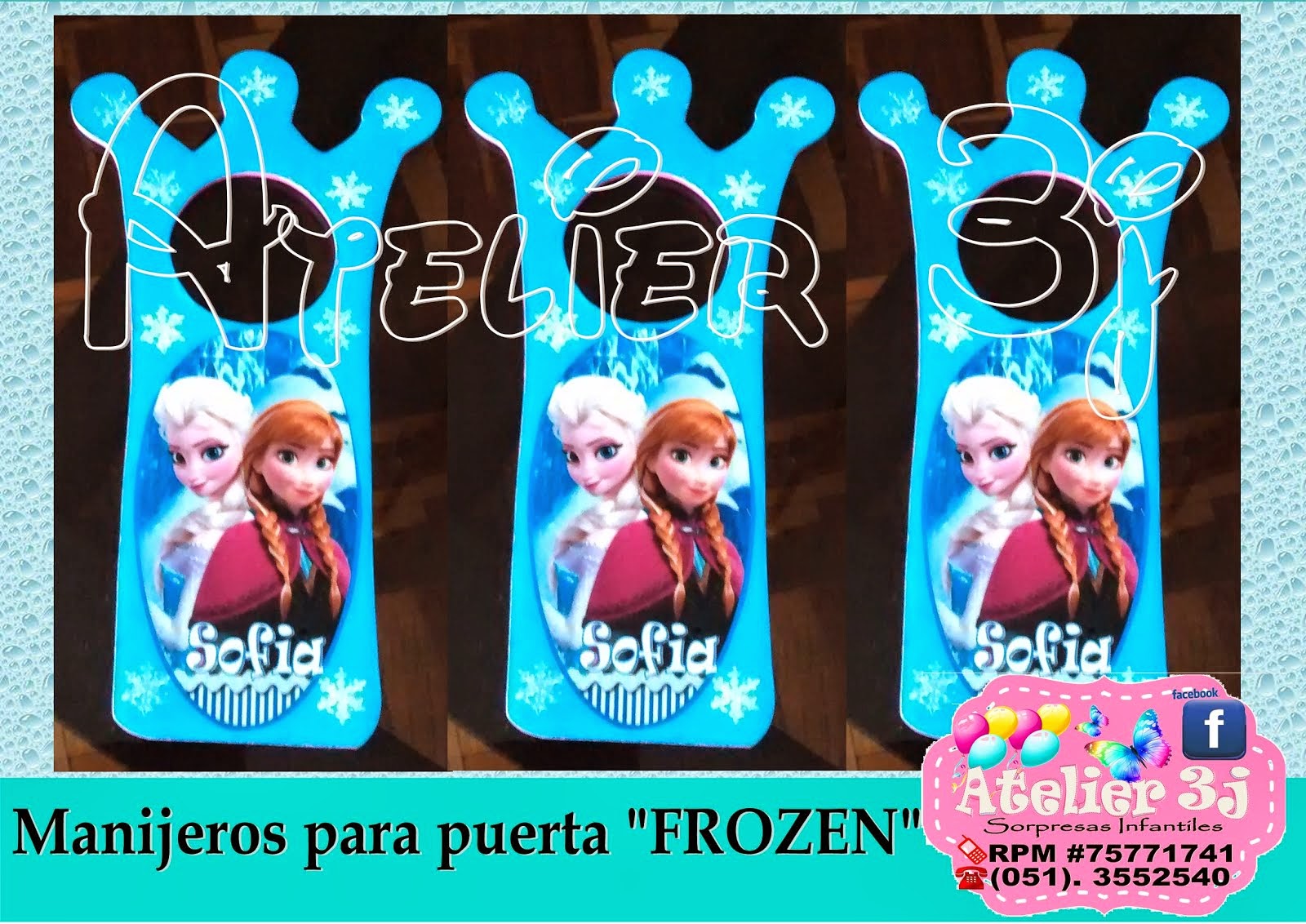 sorpresas infantiles para cumpleaños FROZEN