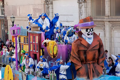 Mardi Gras watchmen rorschach clipart