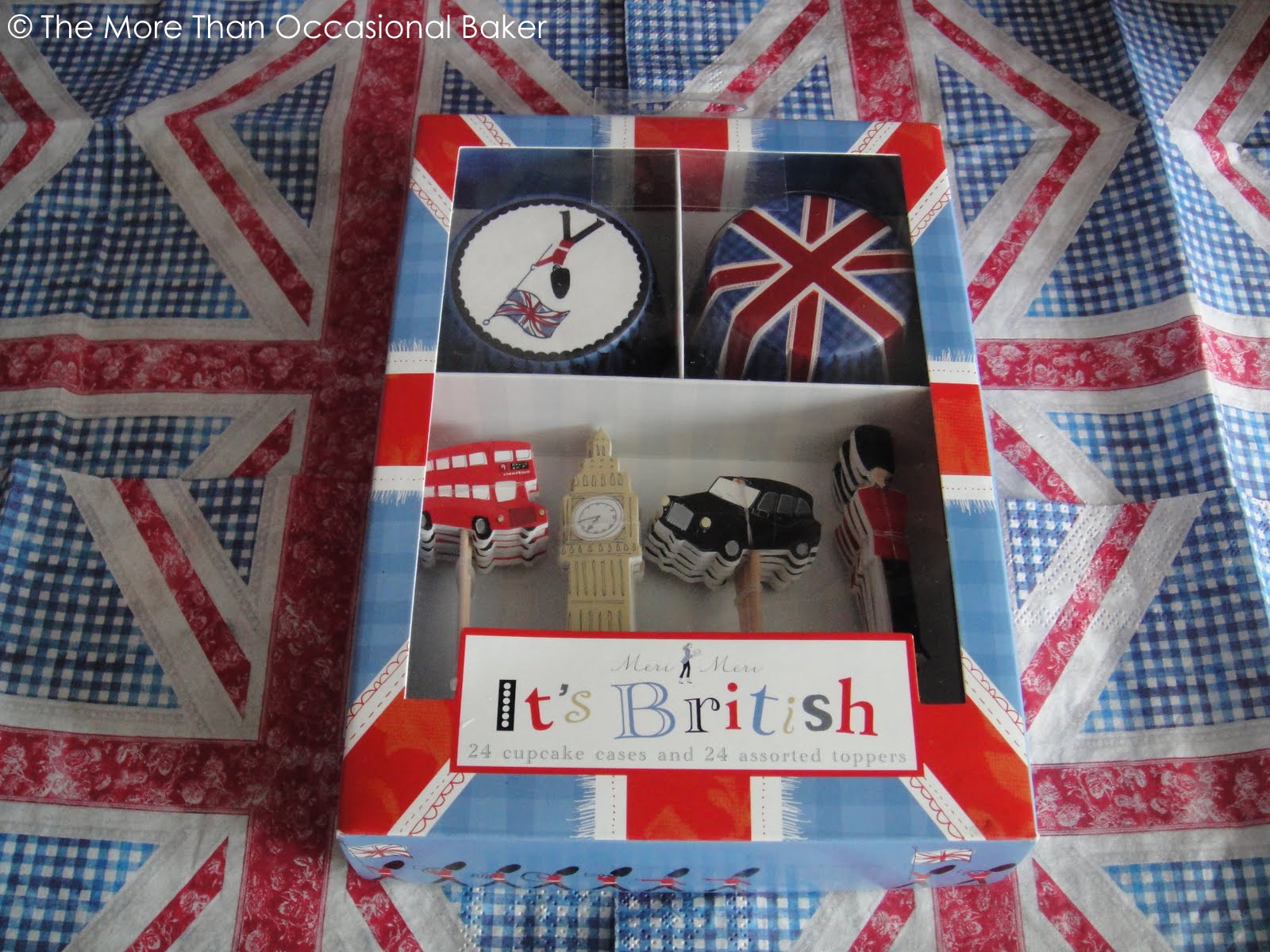 The more than occasional baker Jubilee Strawberries and Cream Cupcakes