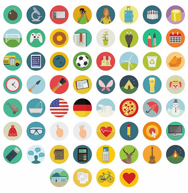 free flat icons, free icons, 