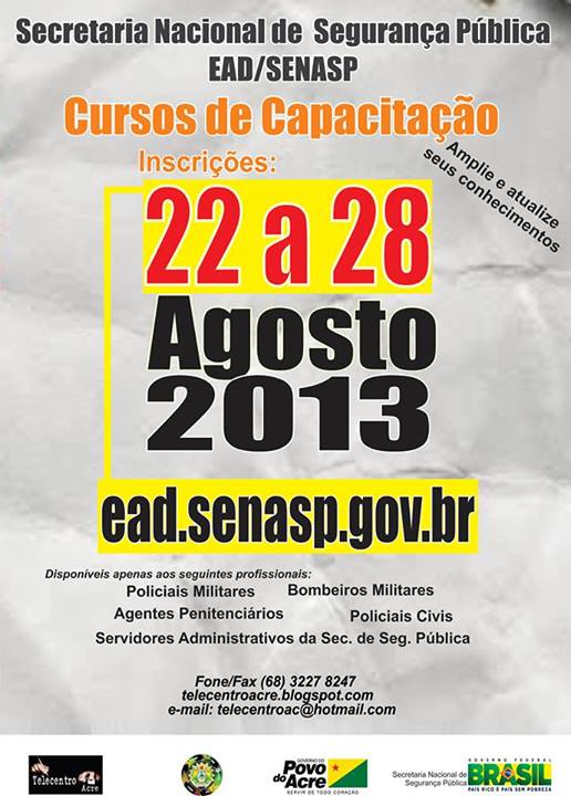 Cursos senasp