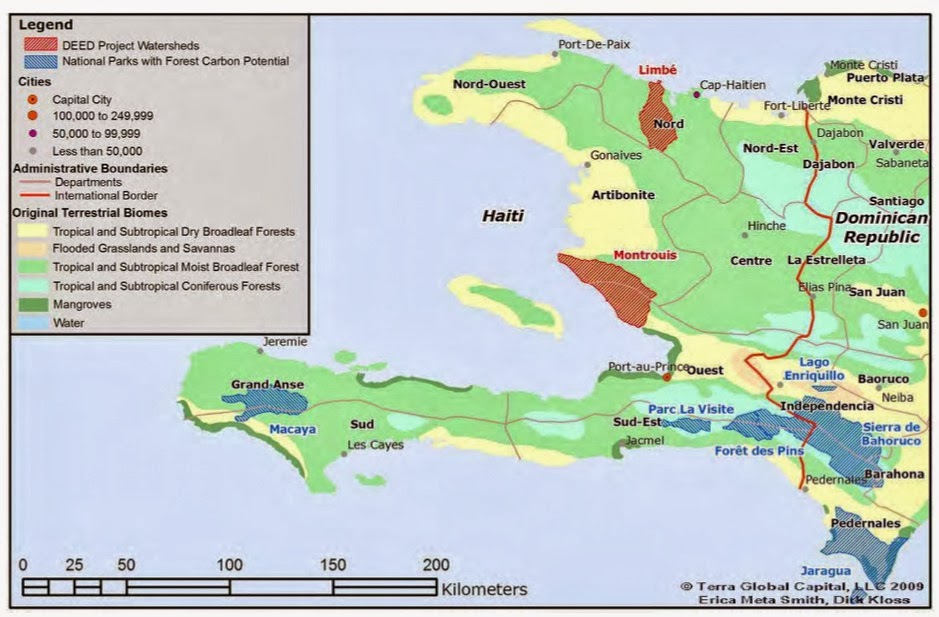 Haiti Ecogeographic Information, March 2014