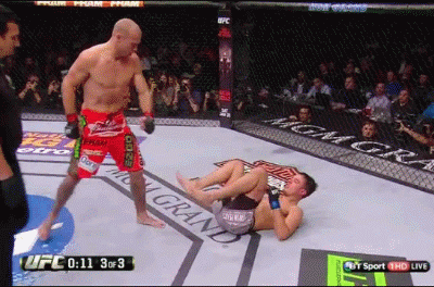 Donald Cerrone Brutally Kicks Myles Jury UFC 182