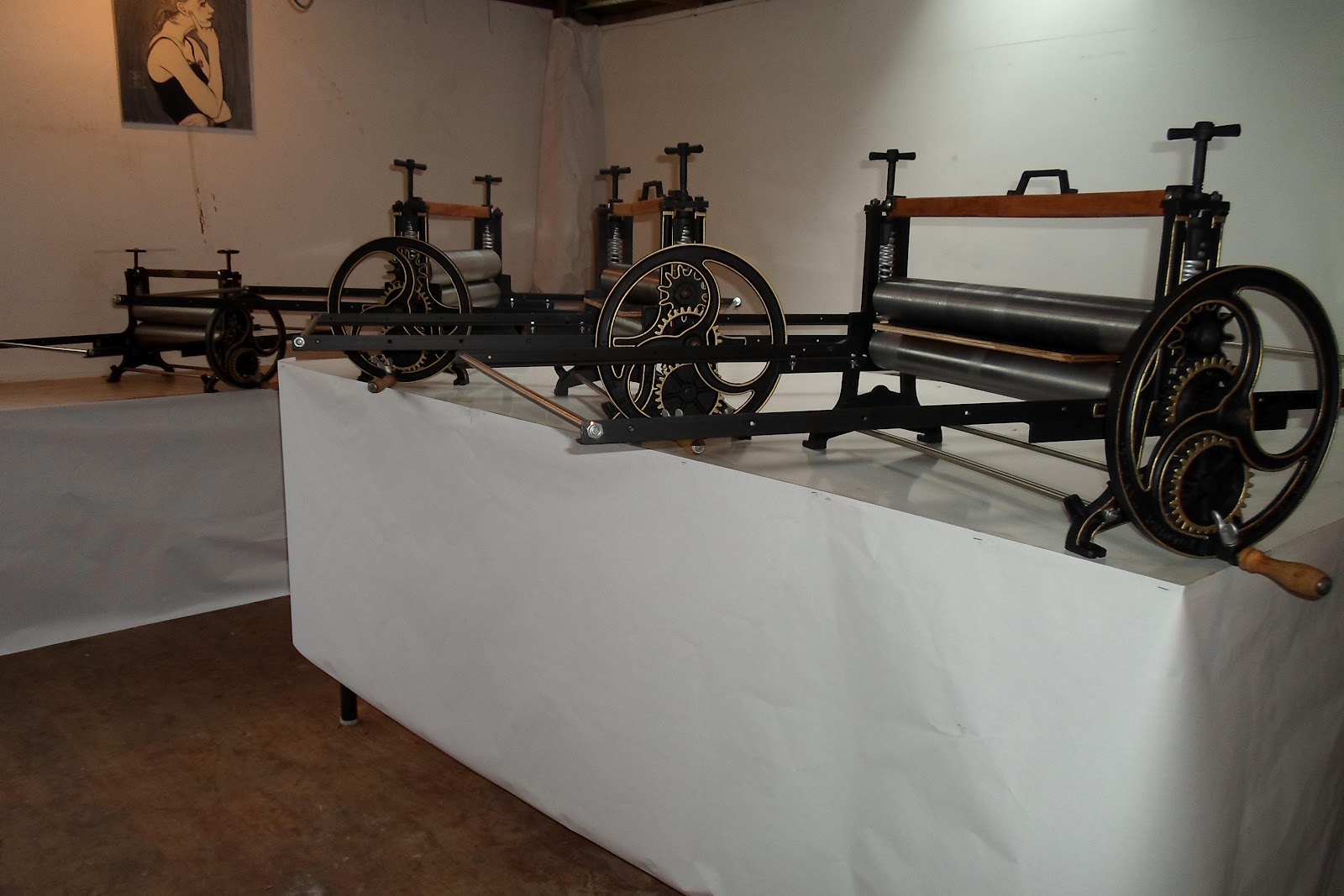 Johnny Mulvay Table Top Etching Presses For Sale