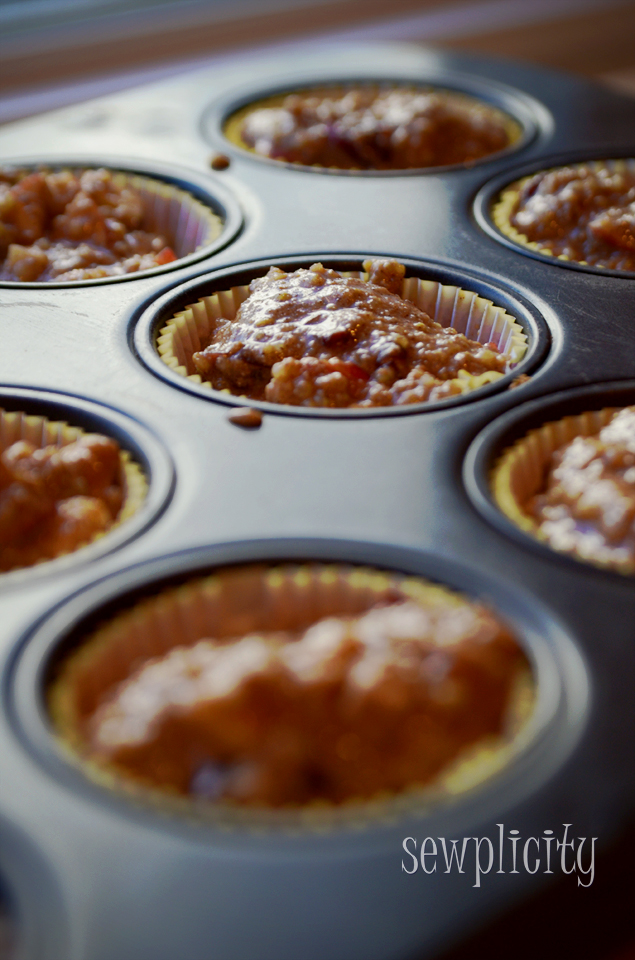 Sewplicity RECIPE AppleCranberry Quinoa Muffins