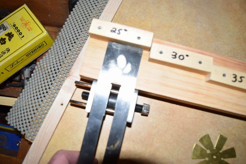 The Valley Woodworker Sharpening board get its first test drive