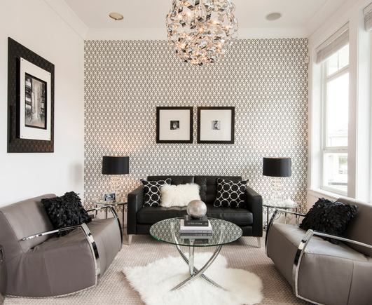 Life Styles Book: Decorating Around A Black Sofa
