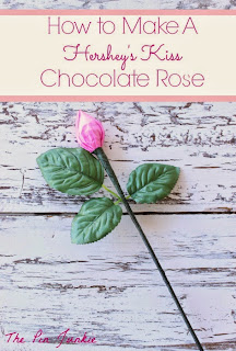 How To Make A Hershey's Kiss Chocolate Rose