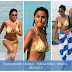 Emmanuelle Chriqui Wears A Yellow Bikini At Miami, Florida
