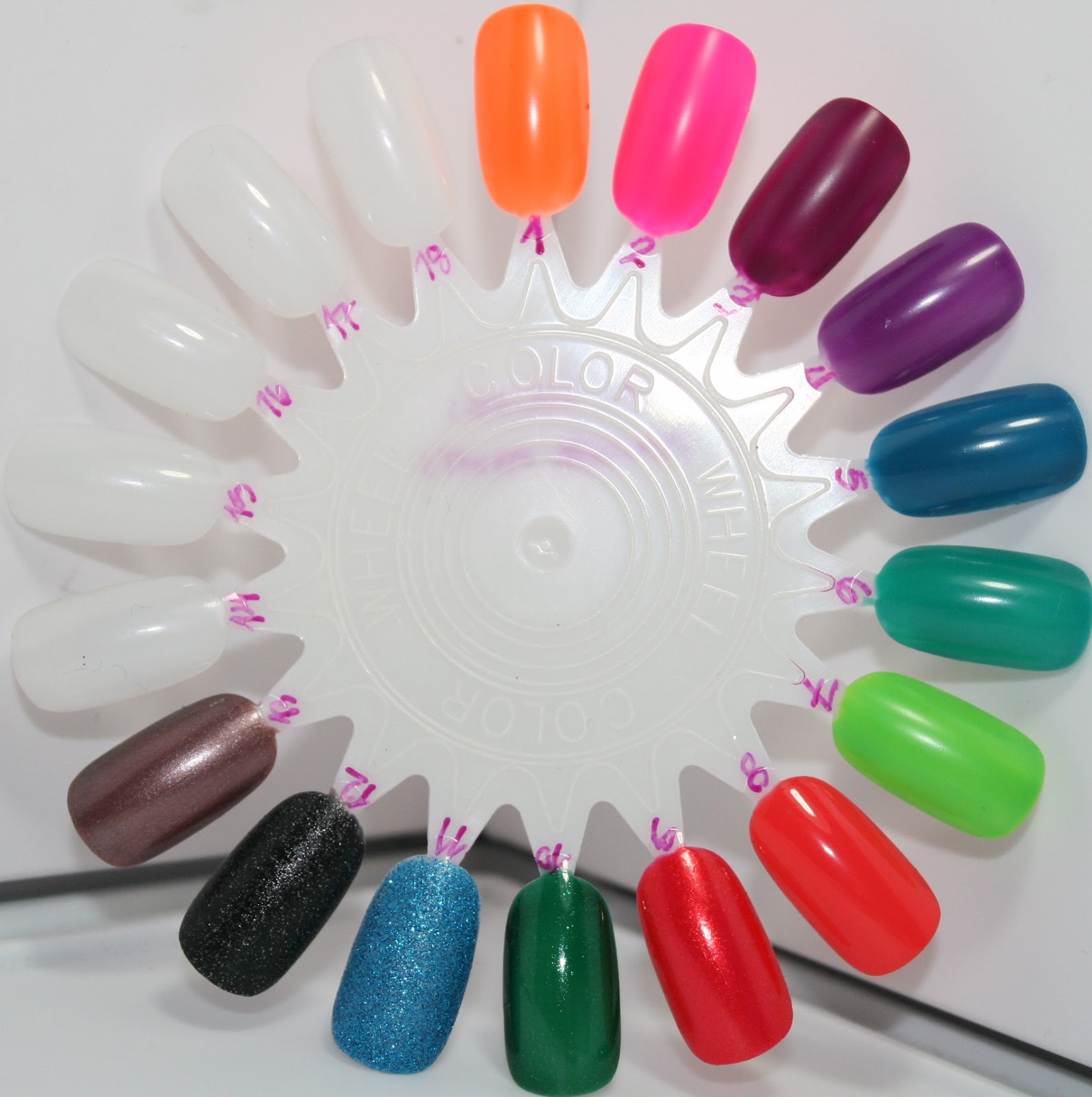 vibrancy on a brush Nail Polish Collection & Swatches LA Colors