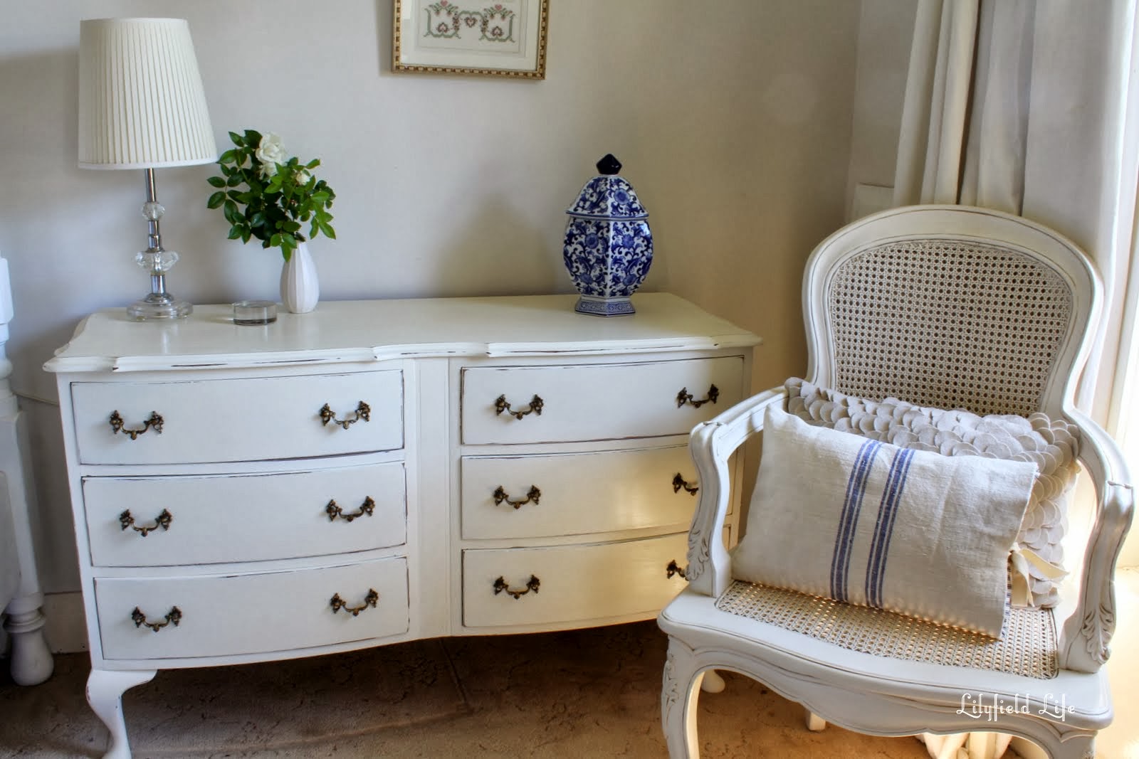 Lilyfield Life White French Style Chest Of Drawers
