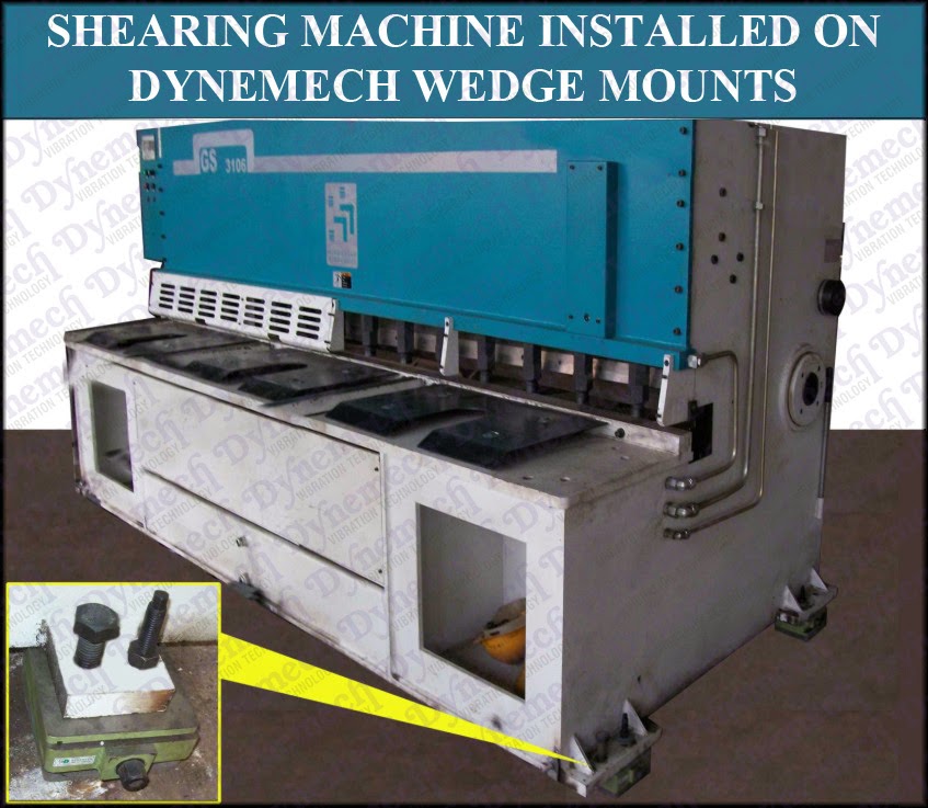 Dynemech Systems Vibration Control Machine Vibration Pads Vibro