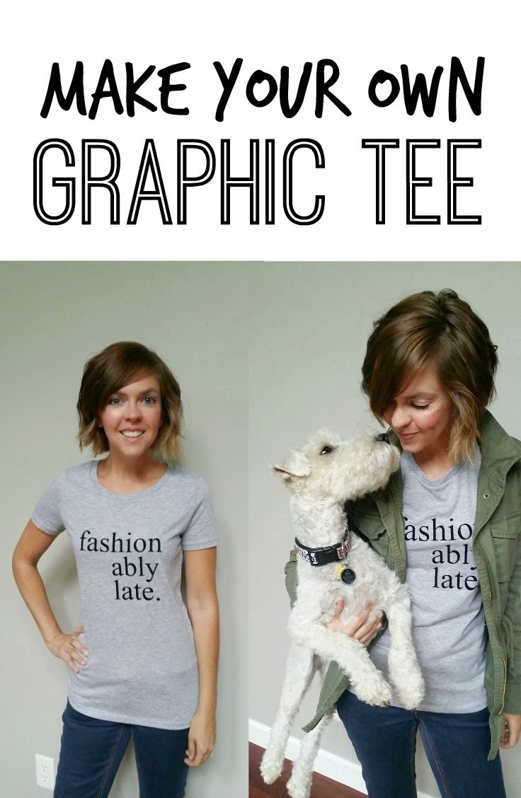 Best DIY Projects Make Your Own Graphic Tee. Learn how!