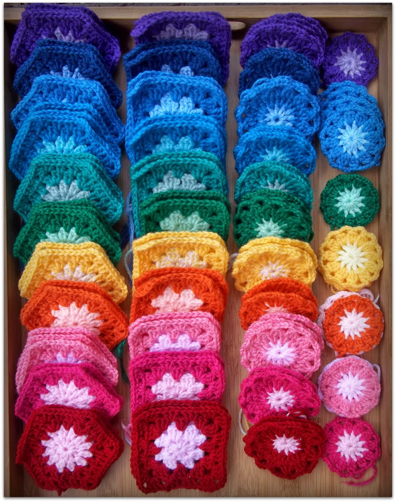 Zooty Owl's Crafty Blog Crochet Mood Blanket Update and New WIP's