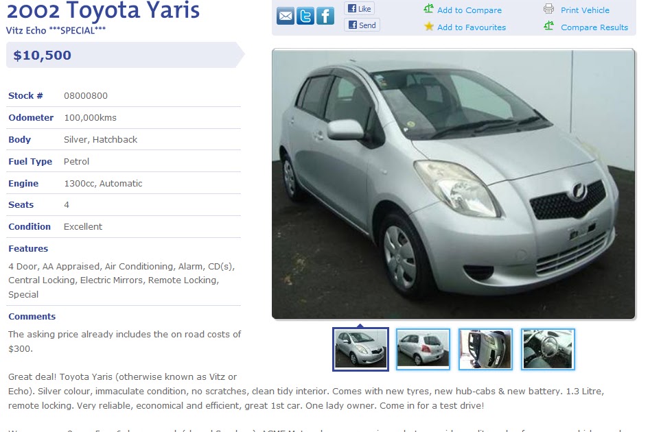 AutoBase On Road Costs in Trade Me Motors and AutoBase listings