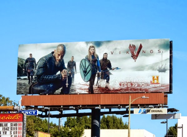 Vikings season 3 History billboard Vikings season 3 History billboard