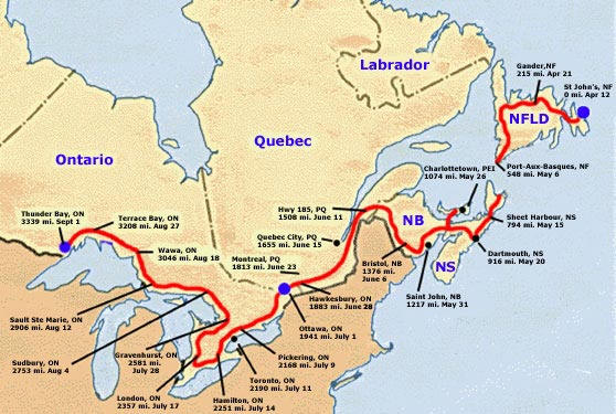 Rencontre du canada terry fox