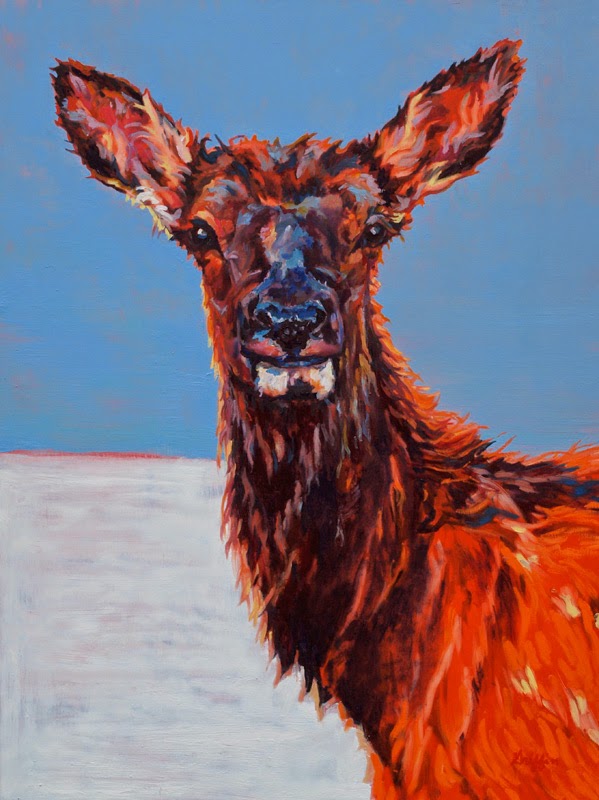 Daily Painters Abstract Gallery Colorful Contemporary Animal Art