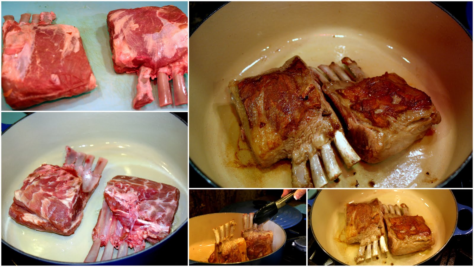 LiteNSpicy Rack of Lamb with Pan gravy