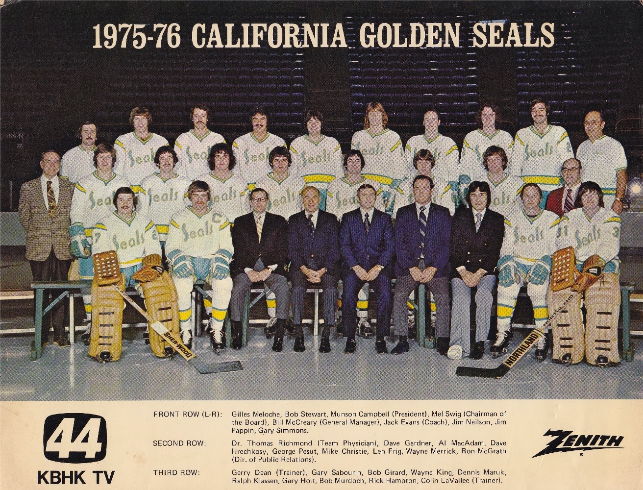 The California Golden Seals Story hockey documentary - How