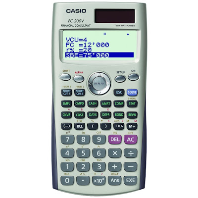 Manual Calculadora Casio Fc-200v Manual