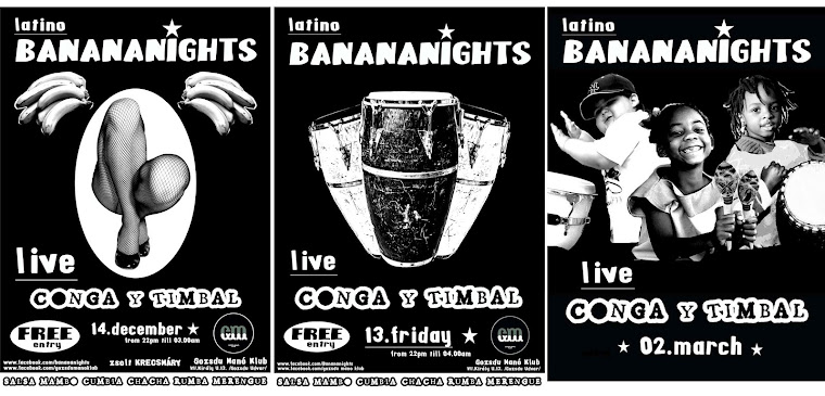 flyers / latino BANANANIGHTS live 2012