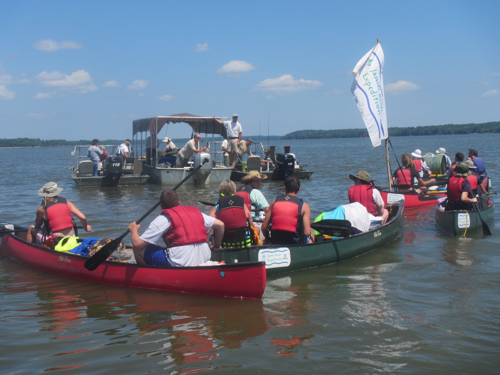 James River Expeditions Day Five Fort Pocahontas to Chickahominy